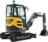Mini pelles compacte excavatrices